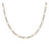 9ct Yellow Gold Figaro Chain 18"