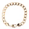 9ct Yellow Gold Curb Bracelet 8.5"