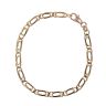 9ct Yellow Gold Fancy Bracelet 7"