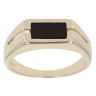 9ct Yellow Gold Onyx Signet Ring
