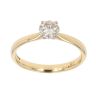 18ct Yellow Gold 0.57ct Brilliant Cut Diamond Solitaire Ring
