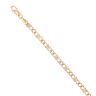 9ct Yellow Gold Fancy Bracelet 7.5"