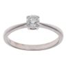 18ct White Gold Brilliant Cut 0.25ct Diamond Solitaire Ring