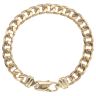 9ct Yellow Gold Curb Bracelet 8.5"