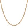 9ct Yellow Gold Fancy Plait Chain 18"