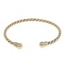 9ct Yellow Gold Twist Torque Bangle