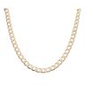 9ct Yellow Gold Curb Chain 20"