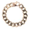 9ct Yellow Gold Curb Bracelet 9"