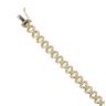 9ct Yellow Gold Fancy Bracelet 7.5"