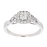 18ct White Gold 0.50ct Brilliant Cut Diamond Cluster Ring