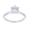 Platinum 0.90ct Diamond Solitaire Ring