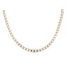 9ct Yellow Gold Curb Chain 18"