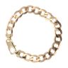 9ct Yellow Gold Curb Bracelet 8.5"