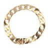 9ct Yellow Gold Curb Bracelet 9"