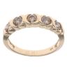 9ct Yellow Gold 1.00ct Brown Diamond Five Stone Ring