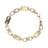 14ct Yellow Gold Fancy Bracelet 8"