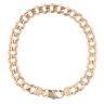 9ct Yellow Gold Curb Bracelet 8"