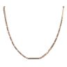 9ct Yellow Gold Byzantine Bar Chain 28"