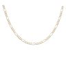 9ct Yellow Gold Figaro Chain 20"