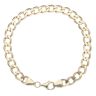 9ct Yellow Gold Curb Bracelet 8"