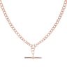 9ct Rose Gold T-Bar Albert Chain 22"
