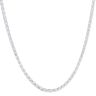 9ct White Gold Wheat Chain 18"