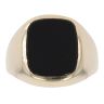 9ct Yellow Gold Onyx Signet Ring