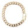 9ct Yellow Gold Curb Bracelet 9.5"