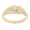18ct Yellow Gold 0.25ct Diamond Signet Ring