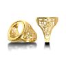 9ct Yellow Gold St George Half Sovereign Ring Mount