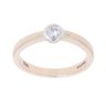 9ct Yellow Gold 0.17ct Diamond Solitaire Ring