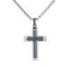 Unique & Co Stainless Steel Cross and Chain