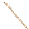 9ct Yellow Gold Fancy Bracelet 7.5"