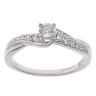 Platinum 0.33ct Brilliant Cut Diamond Solitaire Ring