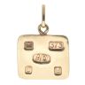 9ct Yellow Gold Ingot Pendant