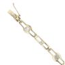 9ct Yellow Gold Cubic Zirconia Bracelet 7"