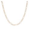 9ct Yellow Gold Figaro Chain 16"