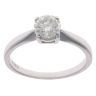 18ct White Gold 0.75ct Brilliant Cut Diamond Solitaire Ring