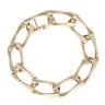 9ct Yellow Gold Curb Bracelet 8"