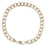 9ct Yellow Gold Curb Bracelet 8"