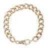 9ct Yellow Gold Curb Bracelet 8"