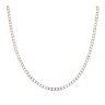 9ct Yellow Gold Square Curb Chain 20"
