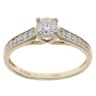 9ct Yellow Gold 0.33ct Diamond Solitaire Ring