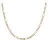 9ct Yellow Gold Figaro Chain 22"