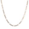 9ct Yellow Gold Figaro Chain 22"