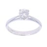 18ct White Gold 0.59ct Brilliant Cut Diamond Solitaire Ring