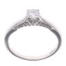 18ct White Gold 0.50ct Brilliant Cut Diamond Solitaire Ring