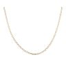 9ct Yellow Gold Curb Chain 18"
