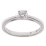 18ct White Gold 0.36ct Brilliant Cut Diamond Solitaire Ring