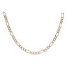 9ct Yellow Gold Figaro Chain 20"